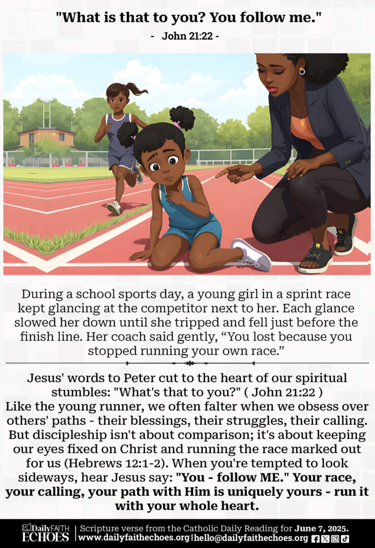 You Follow Me: A Call to Spiritual Focus-John 21:22